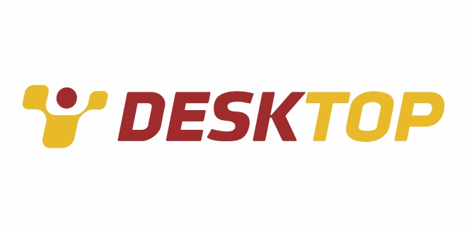 logotipo investimento nome fantasia desktop tecnologia DESK3